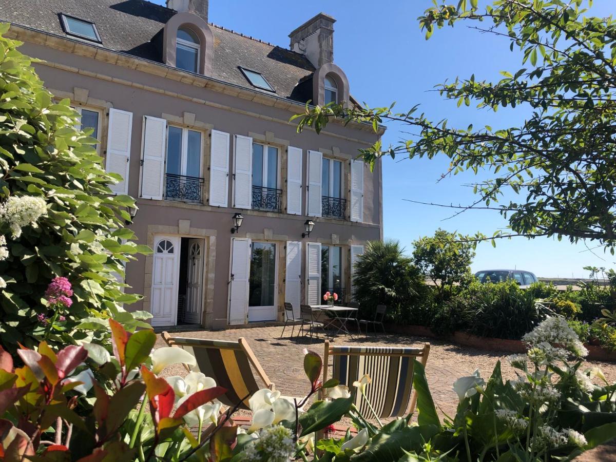 La Bourgeoise Villa Portbail Exteriör bild